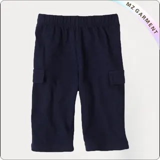Black Cover Knee Pants